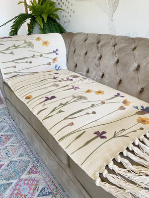 Textil Decorativo Piecera/ Alfombra Jardín Suave