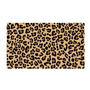 Office Pad Animal Print Brown Leopard