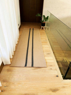 Alfombra Pasillo Polipropileno 280X90cms Natural