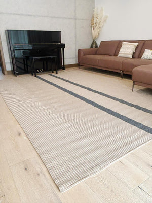 Alfombra XL Polipropileno 250X350cms Natural