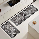 ¡NEW! Set Alfombras de Cocina Baldosas Mandala 2 Antideslizante y Absorbente